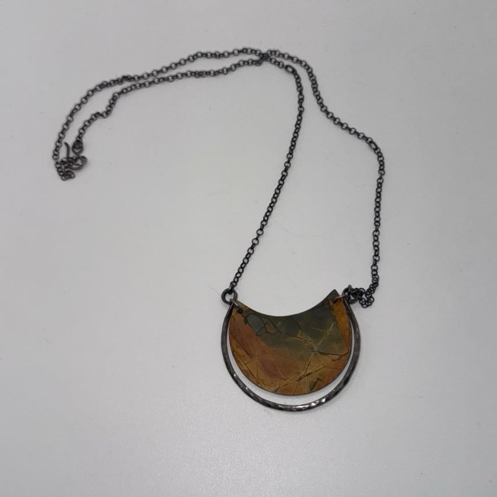 1/2 Moon 24” Chain - Really Nice Necklace